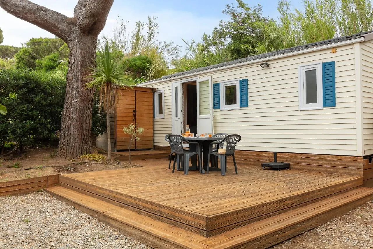 הייר La Doucette, Mobil-Home Climatise Au Coeur Du Vignoble Et A 50M De La Mer צרפת